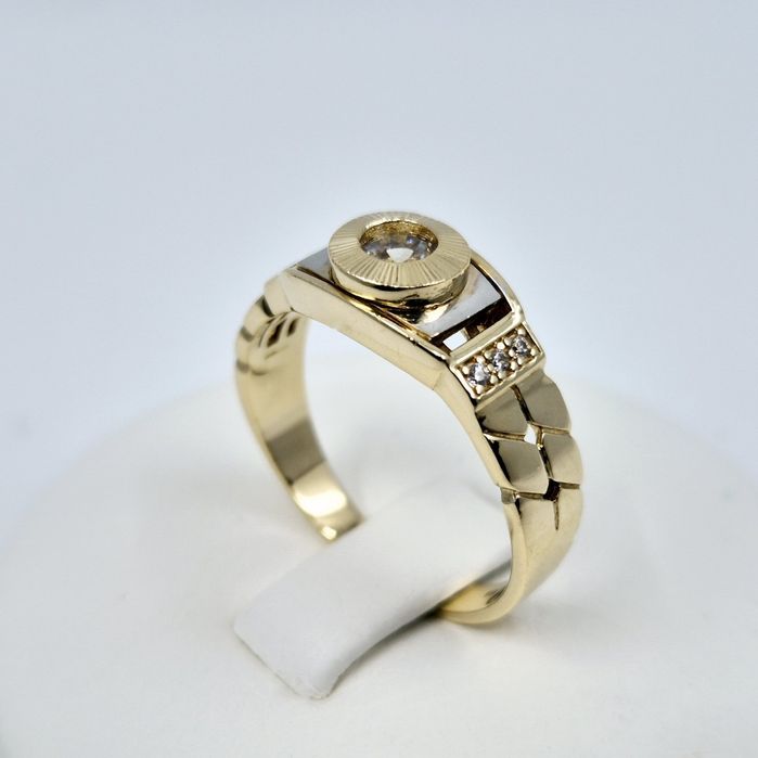 Inel barbatesc din aur de 14k, 6.02g | GlobalCash.ro #GR115969