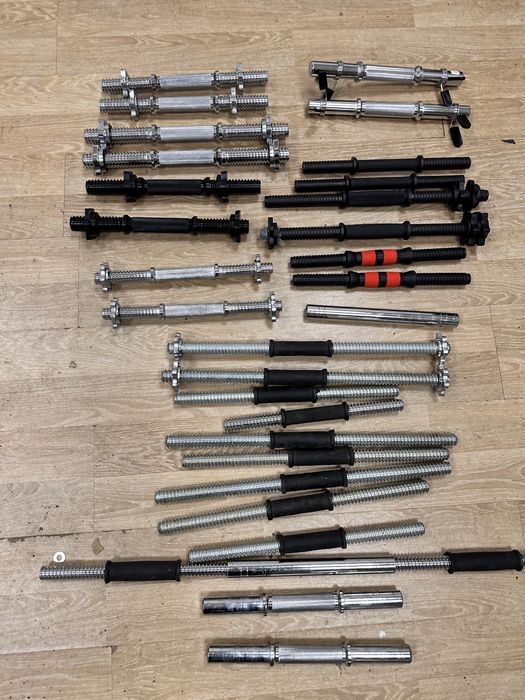 Bari bare gantere diferite modele si dimensiuni pret de la 50 ron buc