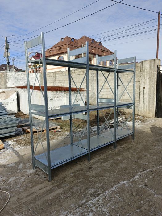 Rafturi metalice cu polița 655x223