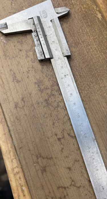 шублер с работа дължина 150 мм