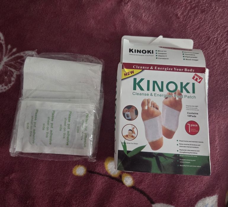 Plasturi Detox Kinoki • Vitamina C & E + Uleiuri Rafinate Naturale