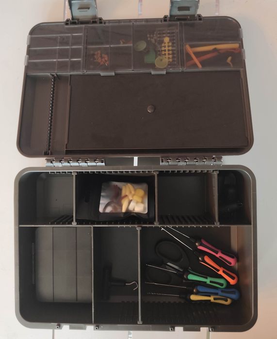 Шаранджийски кутии за такъми + принадлежности