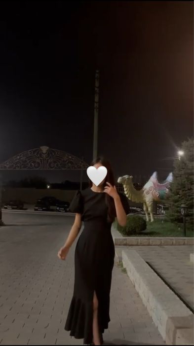 базовое черное платье