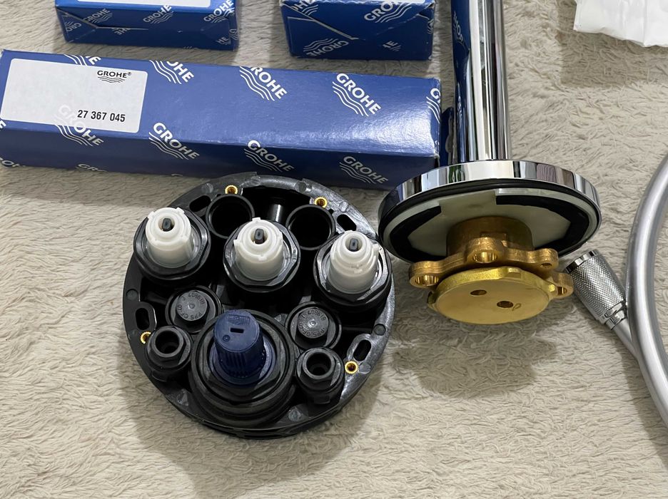 Set dus incastrat Grohe SmartControl Rainshower 310 complet