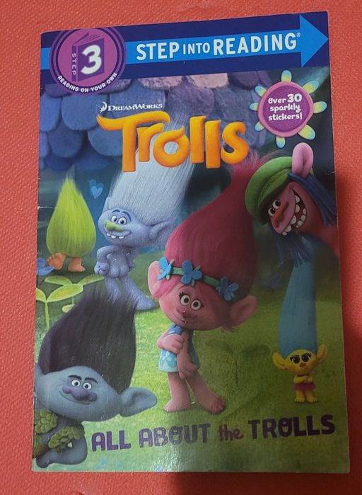 Carte  copii " All about the Trolls", engleza, 34 pag