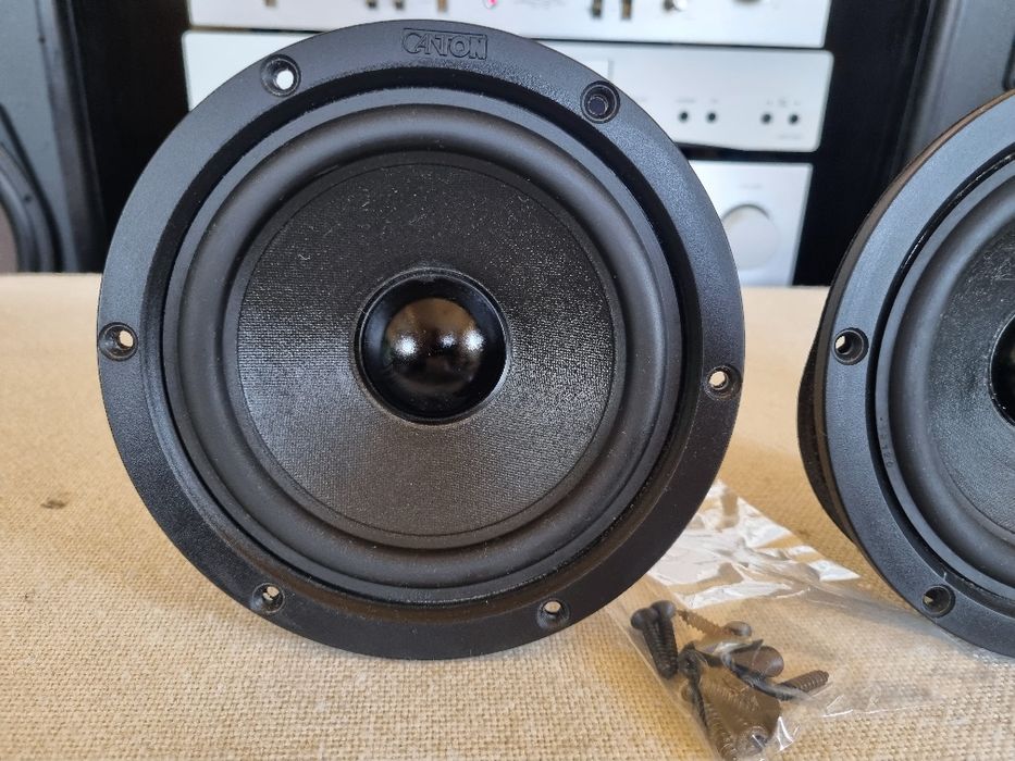Set Difuzoare Mid/Bass Canton. 5 ohms, 40 watts, 15,4 cm. Impecabile