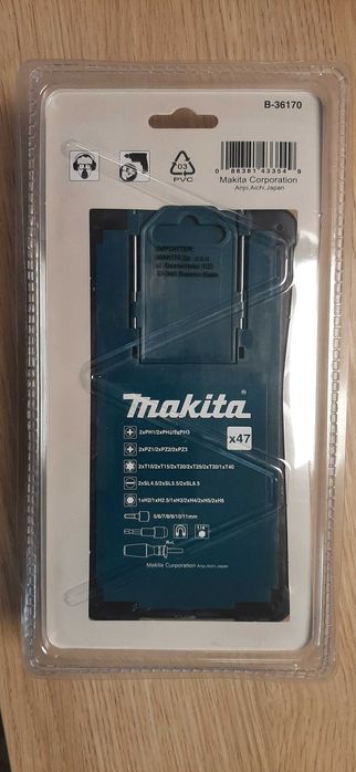 Surubelnita Makita B-36170 Set capete bit, chei tubulare
