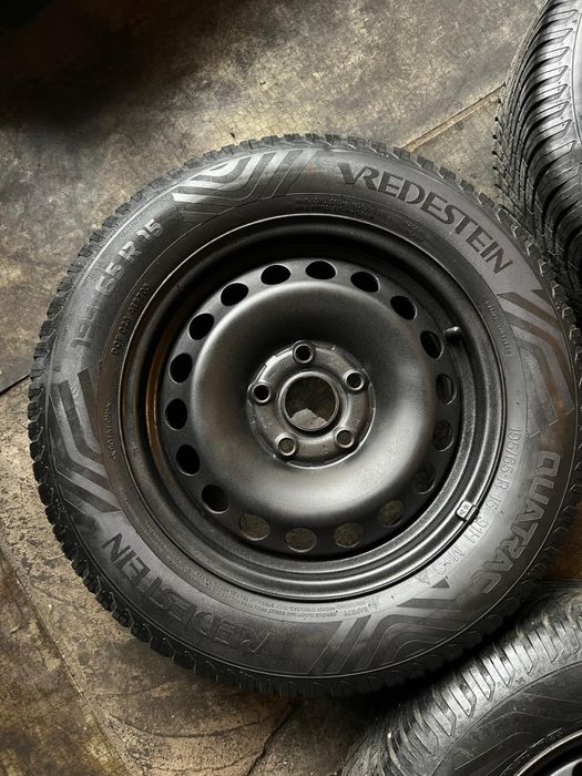 Vandute Jante VW 5x112 Anvelope iarna 195 65 15 golf 6