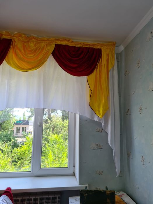 Тюль новые, ручная работа