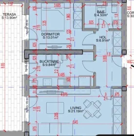 Apartament 2 camere decomandat – parcul Teilor Theodor Pallady