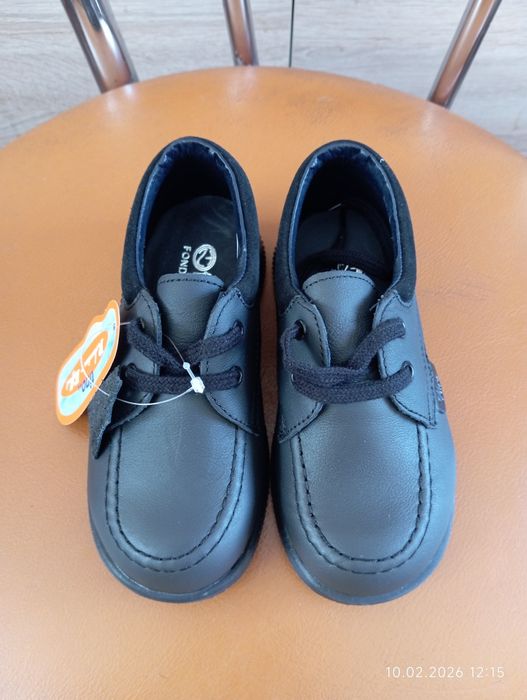 Pantofi băiețel din piele