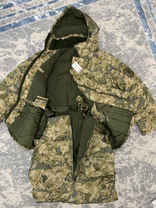 Комуфляж қыстық.