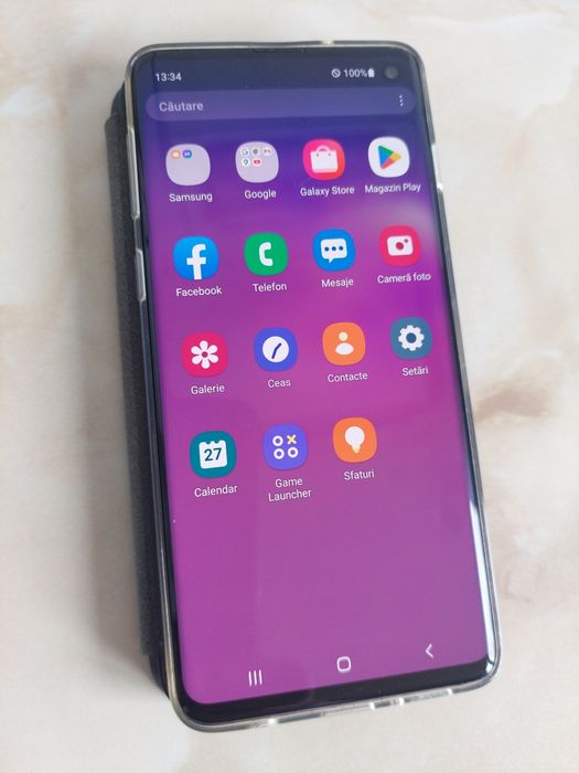 [S10] Vând Samsung Galaxy S10 [perfect funcțional] + husă BONUS //poze