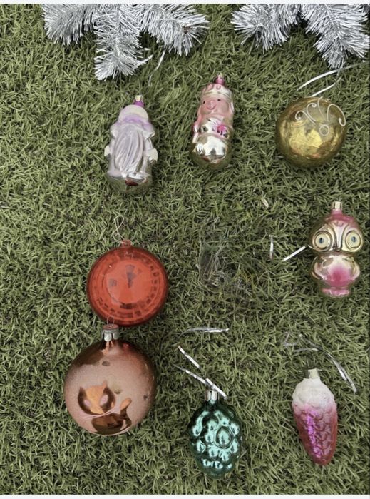 Елочные советские игрушки СССР