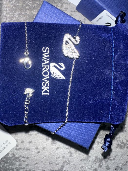 Swarovski Swan Necklace