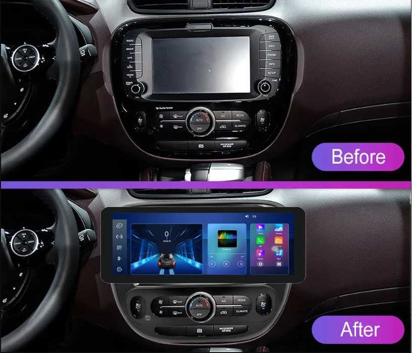 KIA SOUL / КЛИМАТРОНИК / 2013-2019 - 9" андроид навигация, 9597