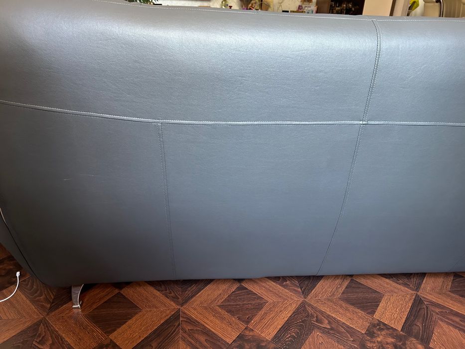 Canapea piele culoarea Gri
