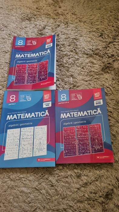 Culegere clasa a 8 a (partea 1 si 2).