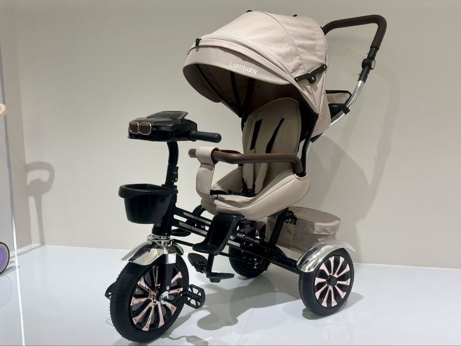 Велосипед- коляска трансформер спинка откидывается