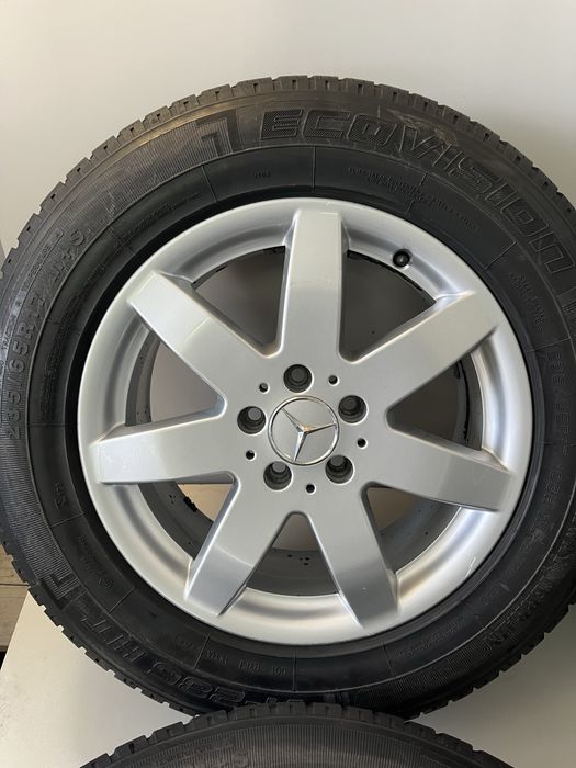 Оригинални джанти 17 цола 5х112 за Мерцедес МЛ с гуми 235/65/17