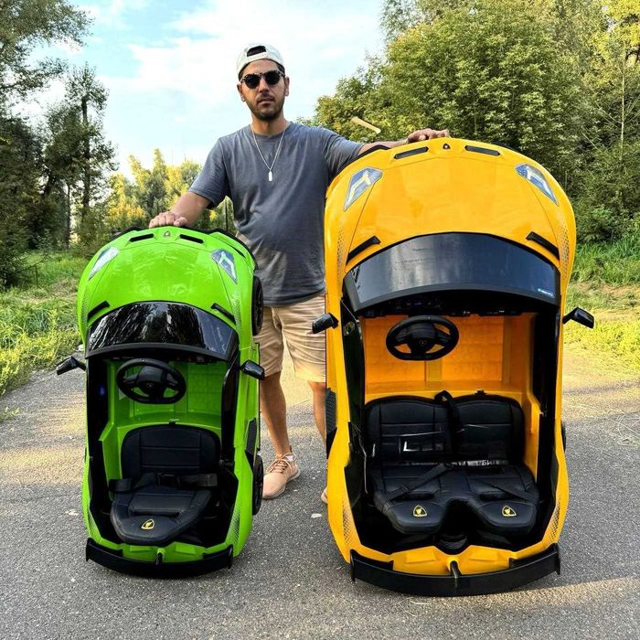 Детский электромобиль Lamborghini Aventador с функцией дрифт