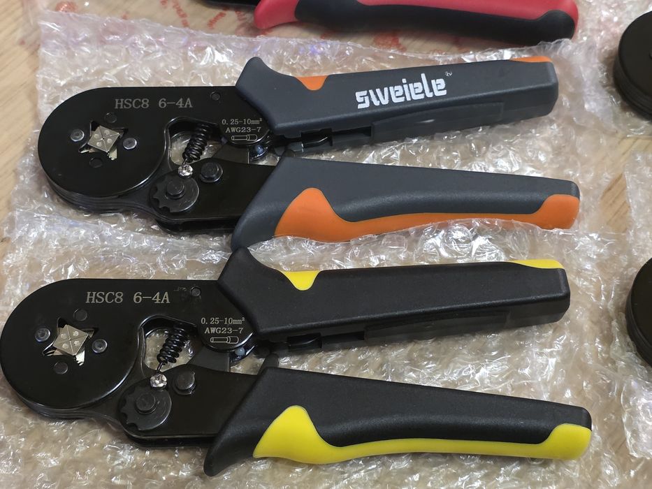 Клещи за кримпване на кабелни накрайници - Кримпващи клещи