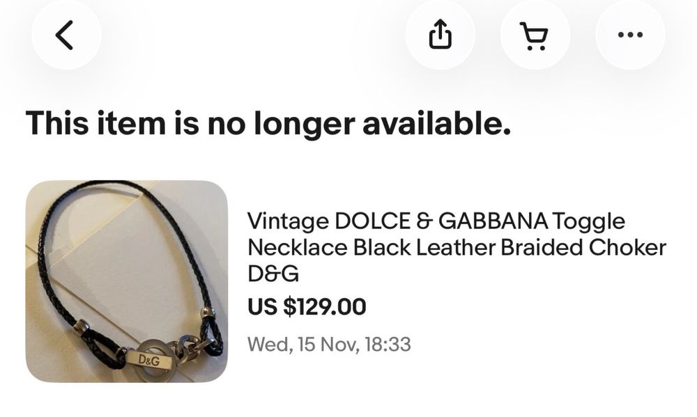 Оригинално колие Dolce&Gabbana