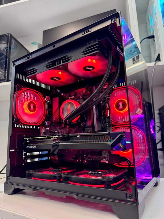 PC Gaming Ryzen 5 8400f RX 9060XT 8GB/16GB DDR5/AIO/Tva, Garantie 3ani