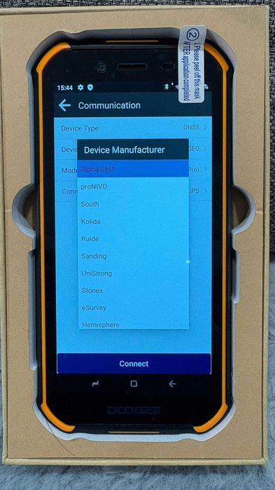 Controler DOOGEE S40 PRO - ANDROID SURPRO 6,0 gnss RTK rompos