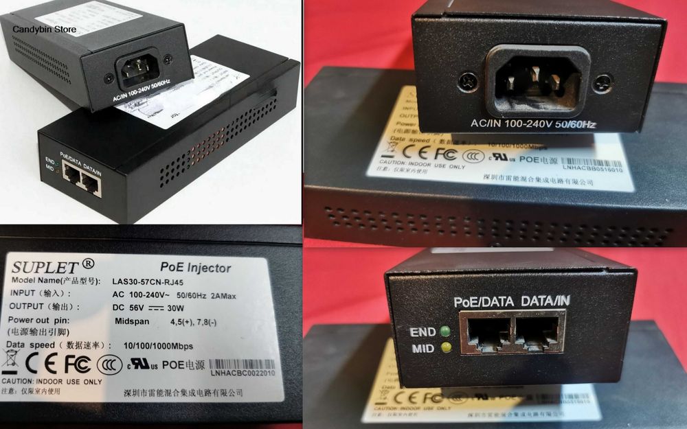 Injector Poe - sigurante medie tensiune -transformator Legrand