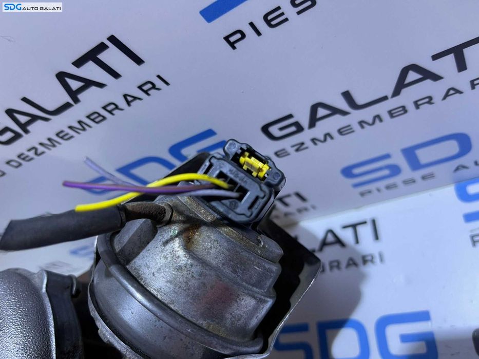 Turbo Turbina Turbosuflanta Completa cu Actuator Ford Focus 3 1.6 TDCI 2010 - 2018 Cod CV6Q-6K682-AB CV6Q6K682AB