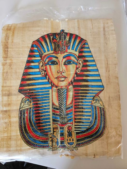 Египетски фараон папирус картина