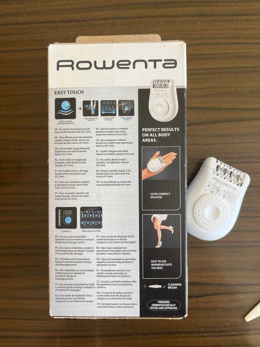 Епилатор Rowenta Easy Touch EP1115F0 + подарък