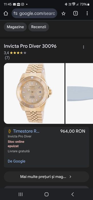 Ceas Invicta 30096 automatic