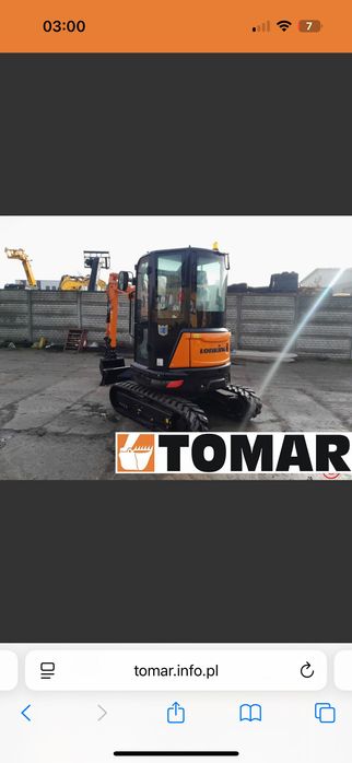 Mini excavator de închiriat