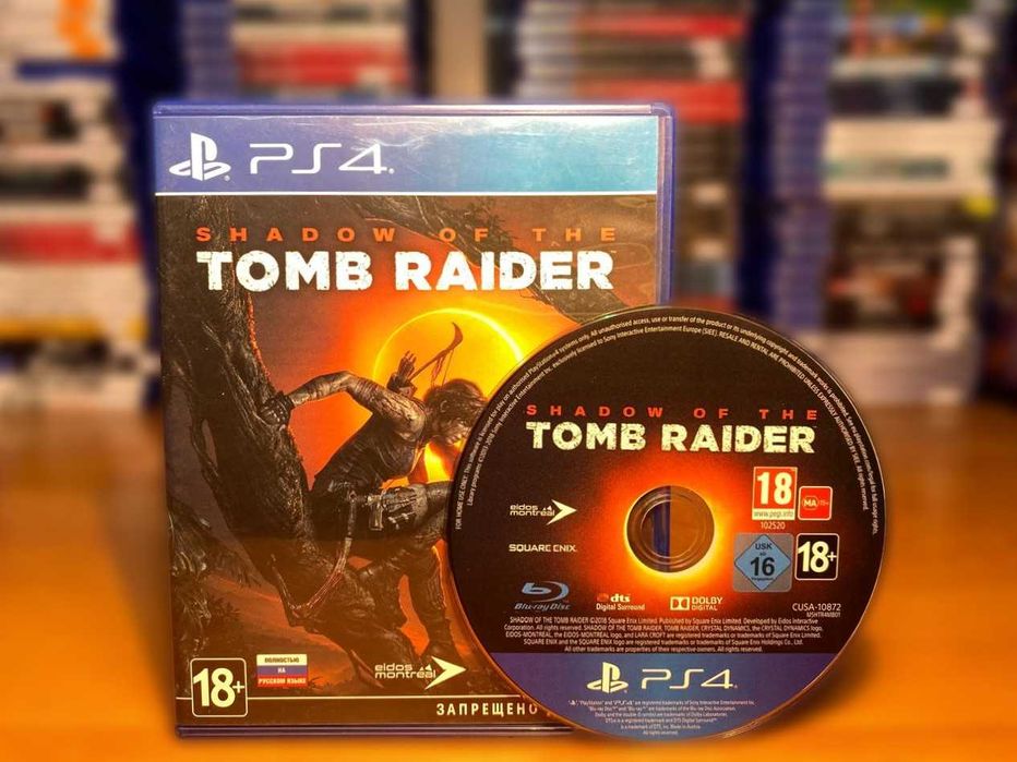 Shadow of the Tomb Raider PS4/PS5 Большой Выбор Игр