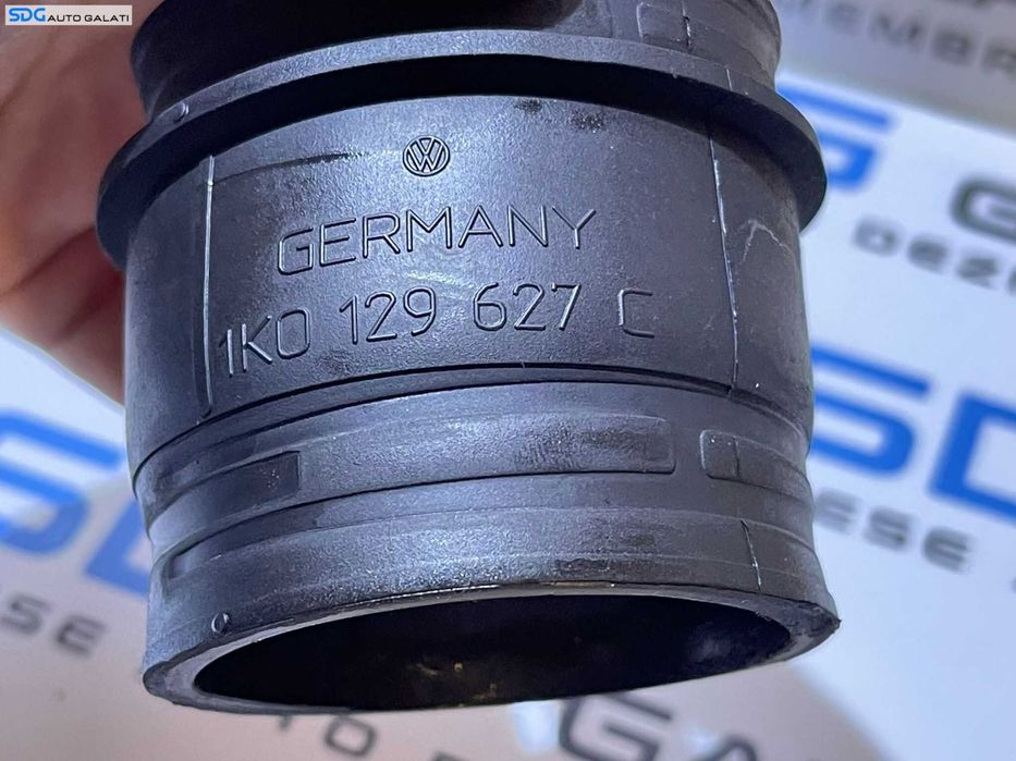 Furtun Conducta Presiune Aer Galerie Admisie Audi A3 8P 2.0 TSI CCTA CBFA CCZA 2008 - 2013 Cod 1K0129627C