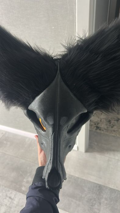Маска фурри skulldog