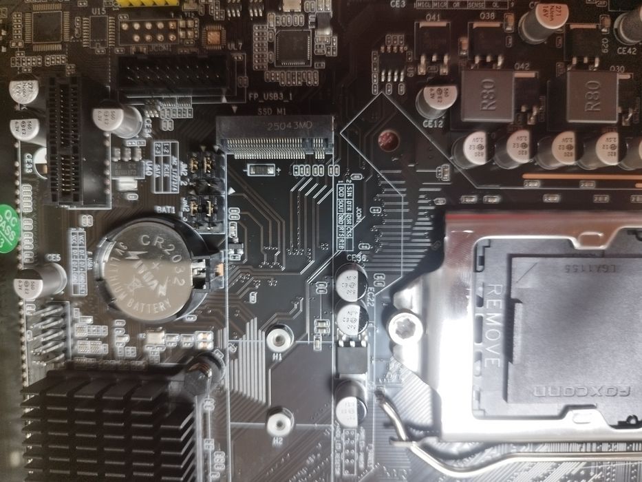 H61 B75 материнская плата