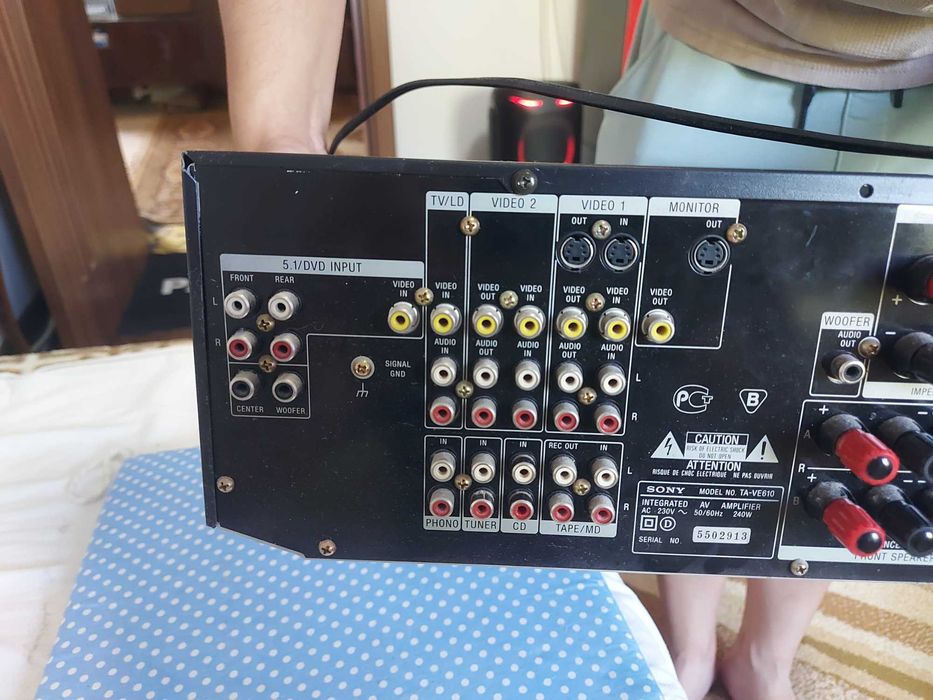 Усилвател SONY TA-VE610