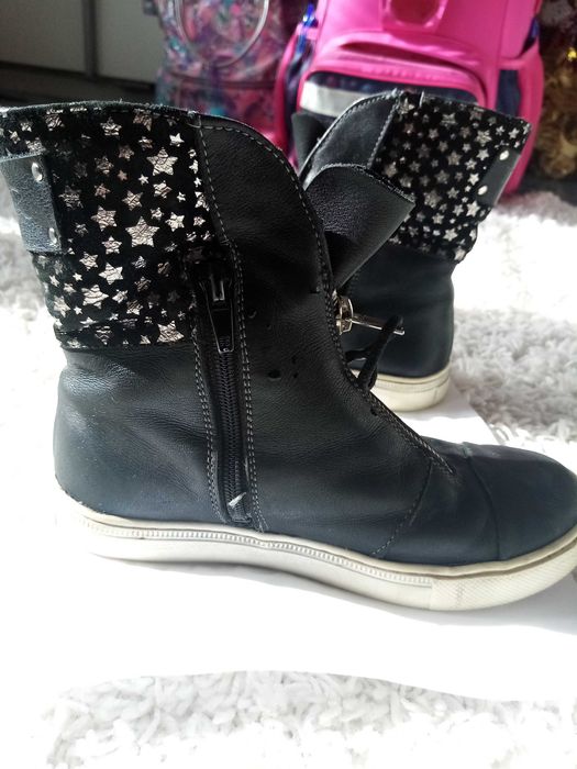 Намалени!!! Детски кожени боти  Тодор 31 номер