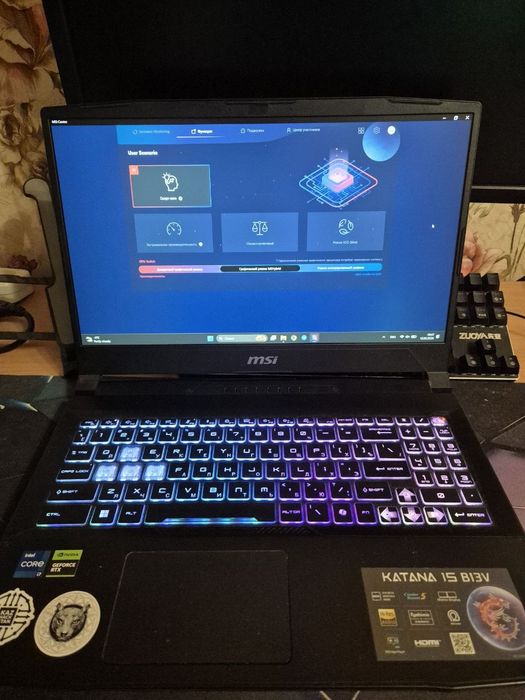 Ноутбук Игровой MSI Katana 15 B13V | RTX 4060 | i7 13 Gen | 16GB DDR5