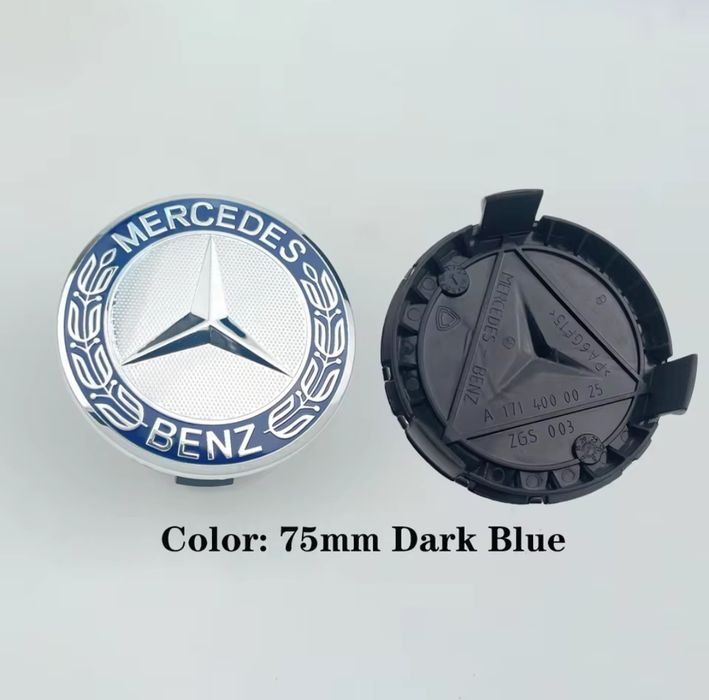 Set 4 Capace jante Mercedes - Benz 75mm Capace Jante Aliaj