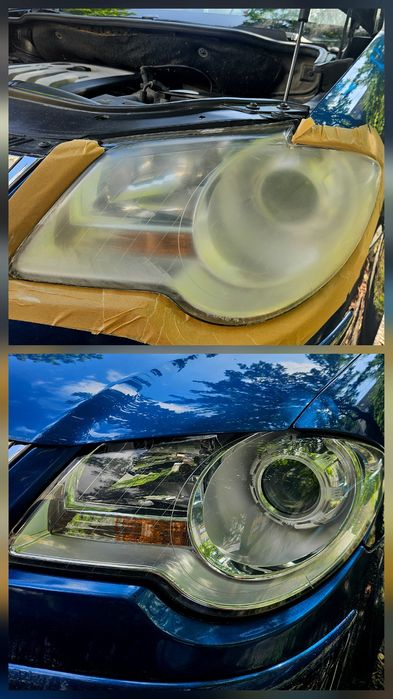 Polis/Reconditionare faruri, polish parbriz, detailing auto