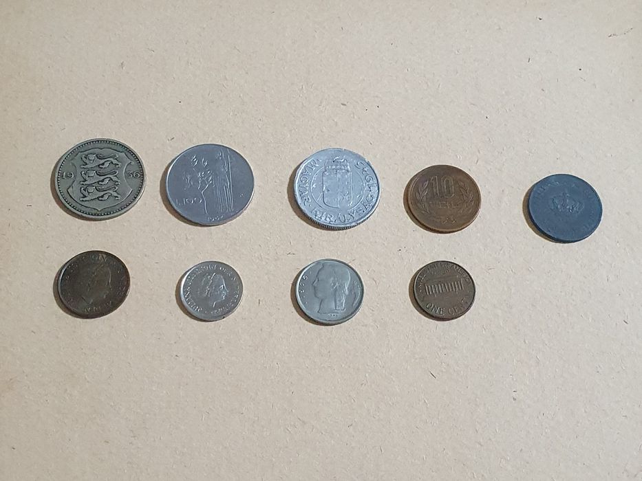 Коллекция монет (34 штуки)