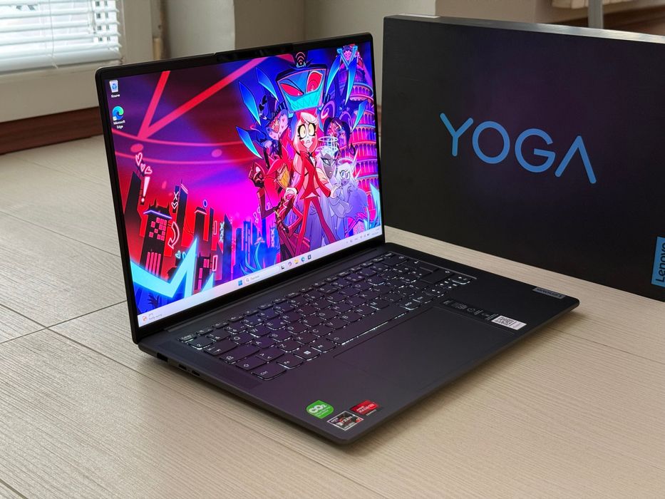 Чисто Нов 14.5’ 3K IPS 120Hz/Ryzen 7-6800HS/Lenovo Yoga Slim 7 ProX/16GB DDR5 6400Mhz 1TB SSD Nvme