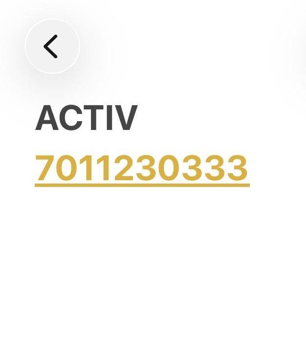 Номер Activ продам