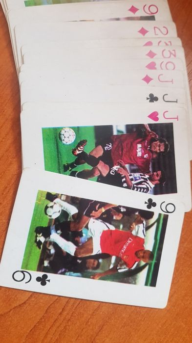 Colectie 52 carti joc cu fotbaliști World Cup 2006