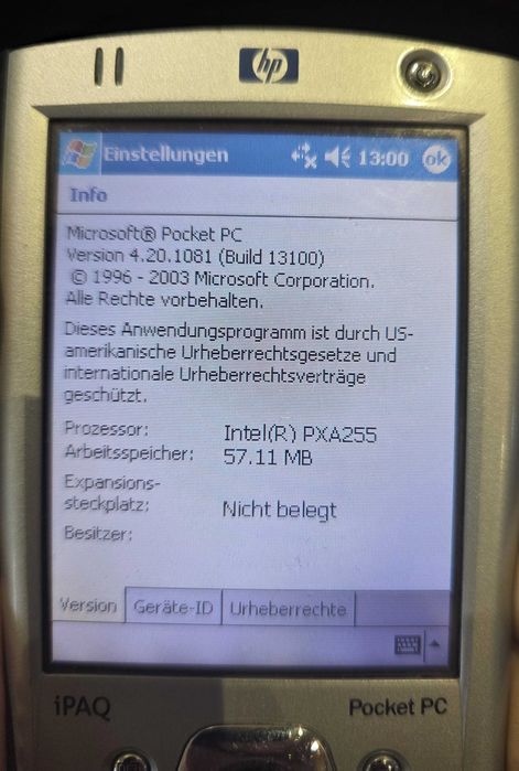 2 броя джобни компютри - HP IPAQ H2200