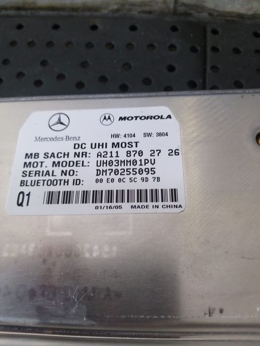 Modul bluetooth mercedes e class w211 a2118702726